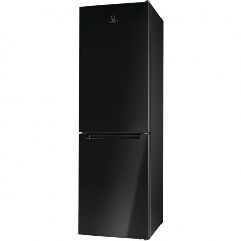 INDESIT Refrigerator LI8 SN2E K Energy efficiency class F, Free standing, Combi, Height 188.9 cm, Fridge net capacity 230 L, Fre